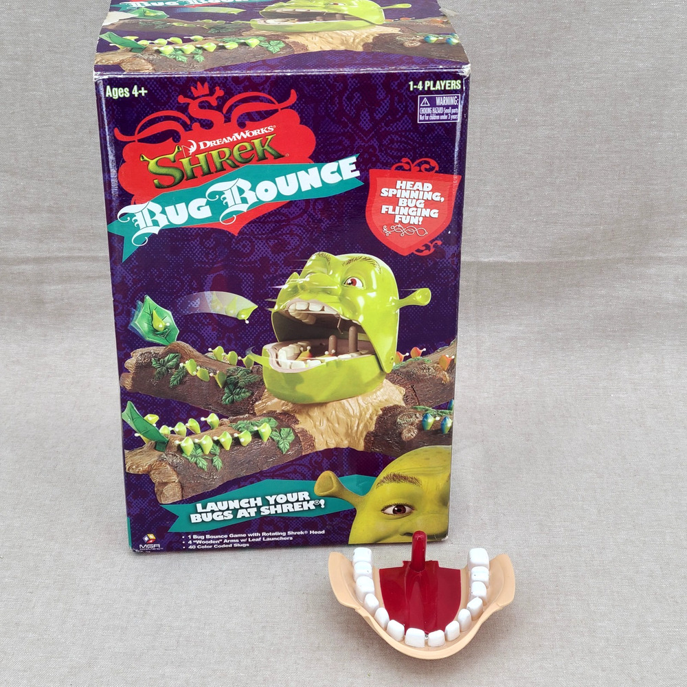 Dreamworks Shrek Bug Bounce Game Replacement Part: Mouthpiece / Battery Cover